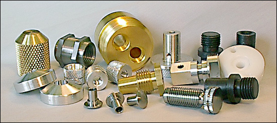 misc. parts produced by screw machines at RSMP